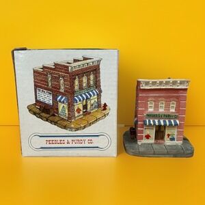 Harmony Grove Collection 1992 Peebles &‎ Purdy  Miniature Village Peebles Inc